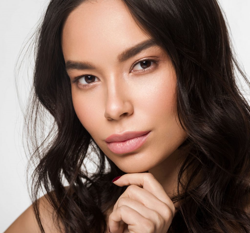 Photo of a woman with great skin
