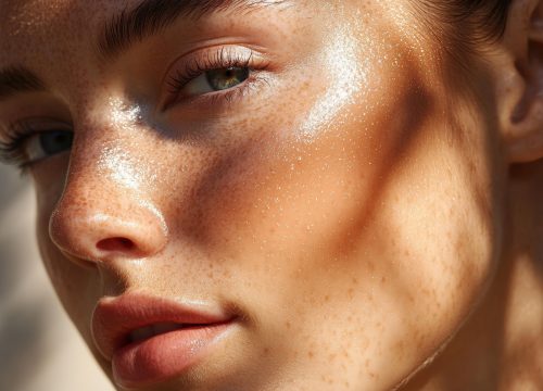 Photo of a sexy woman with great skin after SkinPen® microneedling