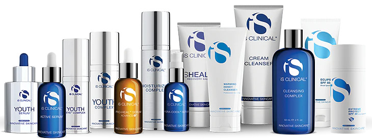 Photo of iS Clinical® products