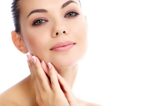 Photo of a beautiful woman's face